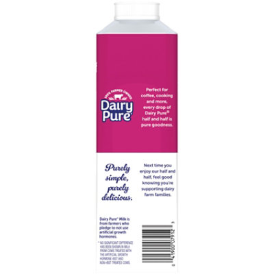 DairyPure Half and Half - 1 Quart - Image 3