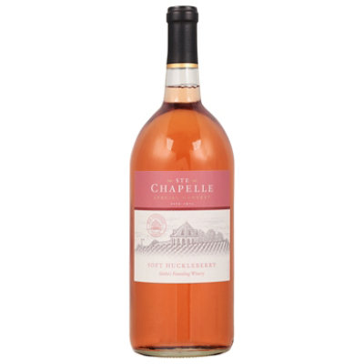 Ste Chapelle Soft Huckleberry Wine - 1.5 Liter