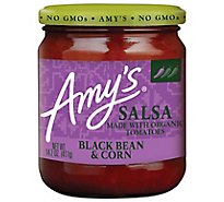 Amy's Black Bean & Corn Salsa - 14.7 Oz