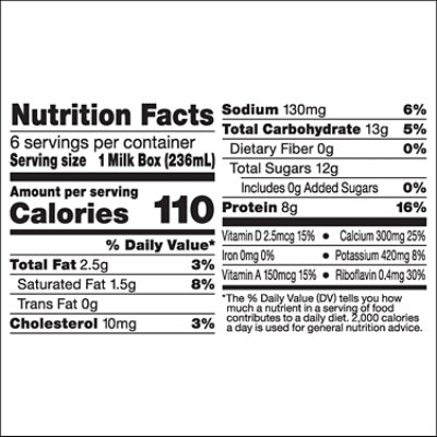 Horizon Organic Shelf-Stable 1% Lowfat Milk Boxes - 6-8 Fl. Oz. - Image 4