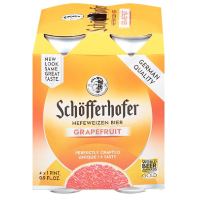 Schofferhofer Grapefruit Cans - 4-16 Fl. Oz.
