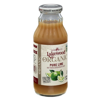 Lakewood Juice Lime Pure Organic - 12.5 Fl. Oz. - Image 1