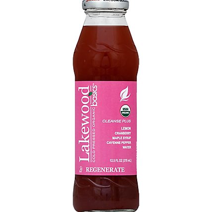 Lakewood Cold Pressed Organic Basics 100% Juice Regenerate - 12.5 Fl. Oz. - Image 2