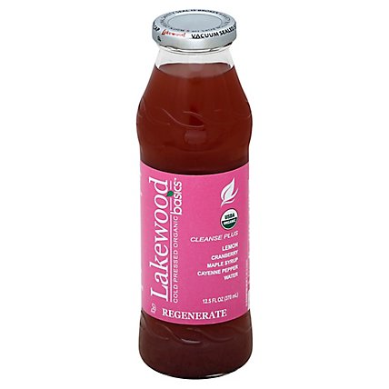 Lakewood Cold Pressed Organic Basics 100% Juice Regenerate - 12.5 Fl. Oz. - Image 1