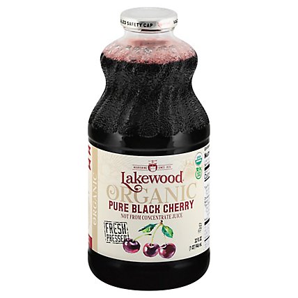 Lakewood Organic Juice Fresh Pressed Pure Black Cherry - 32 Fl. Oz. - Image 3