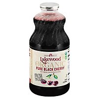 Lakewood Organic Juice Fresh Pressed Pure Black Cherry - 32 Fl. Oz. - Image 1