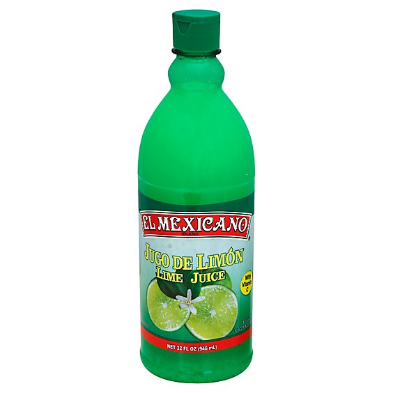 El Mexicano Juice Lemon Bottle - 32 Fl. Oz.