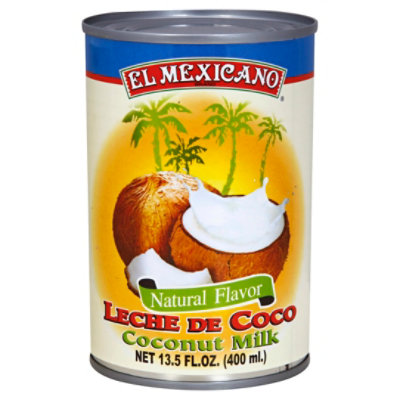 El Mexicano Coconut Milk Can - 13.5 Fl. Oz. - Image 1