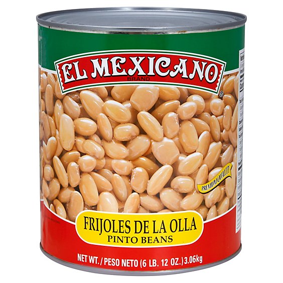 El Mexicano Beans Pinto Can - 10 Oz