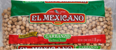 El Mexicano Beans Garbanzo - 1 Lb - Image 1