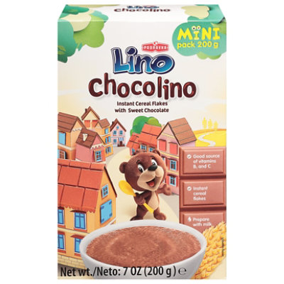 Lino Chocolino Cereal Flakes Instant - 7 Oz - Image 2