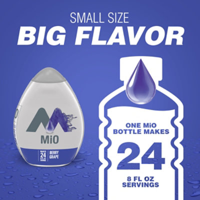 MiO Berry Grape Naturally Flavored Liquid Water Enhancer Bottle - 1.62 Fl. Oz. - Image 6