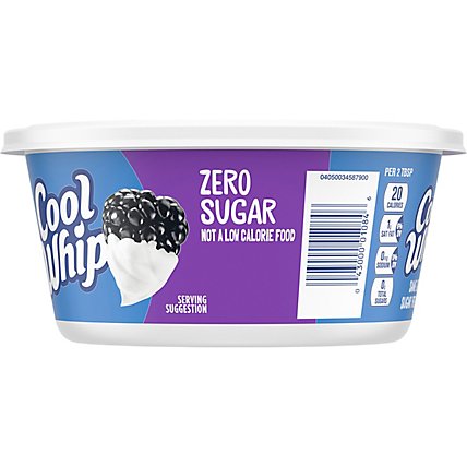 Cool Whip Zero Sugar Whipped Topping Tub - 8 Oz - Image 2