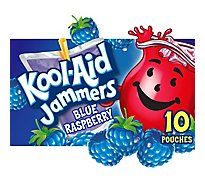 Kool-Aid Jammers Flavored Drink Pouch Blue Raspberry - 10-6 Fl. Oz.