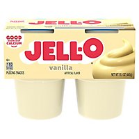 JELL-O Pudding Snacks Original Vanilla 4 Count - 15.5 Oz - Image 3
