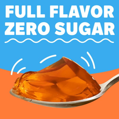 Jell-O Orange Artificially Flavored Zero Sugar Ready-to-Eat Gelatin Snack - 4 Count - Image 4