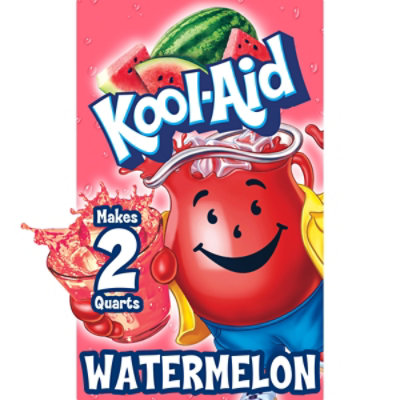 Kool-Aid Unsweetened Watermelon Artificially Flavored Powdered Soft Drink Mix Packet - 0.15 Oz - Image 2