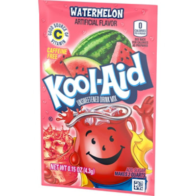 Kool-Aid Unsweetened Watermelon Powdered Soft Drink Mix - 0.15 Oz - Image 5