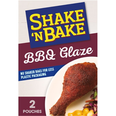 Shake 'N Bake BBQ Glaze Seasoned Coating Mix Packets 2 Count - 6 Oz - Image 2