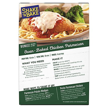 Shake 'N Bake Parmesan Crusted Seasoned Coating Mix Packets - 4.75 Oz - Image 9