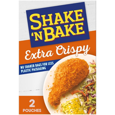 Shake 'N Bake Extra Crispy Seasoned Coating Mix Packets 2 Count - 5 Oz - Image 1