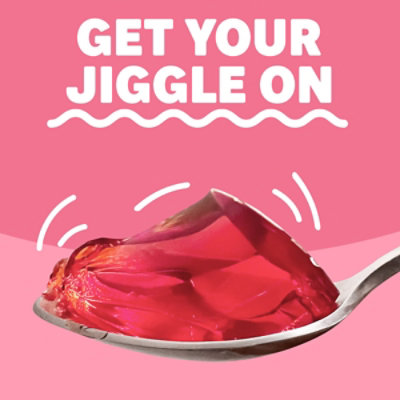 Jell-O Strawberry Banana Artificially Flavored Gelatin Dessert Mix Family Size - 6 Oz - Image 2