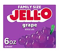 JELL-O Gelatin Dessert Grape - 6 Oz