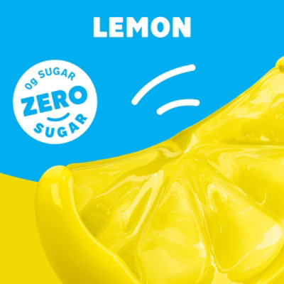 Jell-O Lemon Artificially Flavored Zero Sugar Gelatin Dessert Mix - 0.3 Oz - Image 5