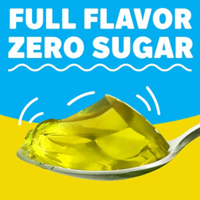 Jell-O Lemon Artificially Flavored Zero Sugar Gelatin Dessert Mix - 0.3 Oz - Image 2
