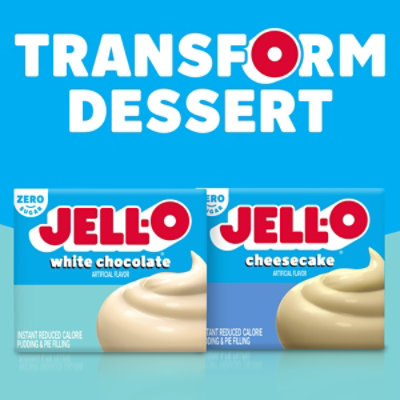 Jell-O White Chocolate Zero Sugar Instant Reduced Calorie Pudding & Pie Filling - 1 Oz - Image 5