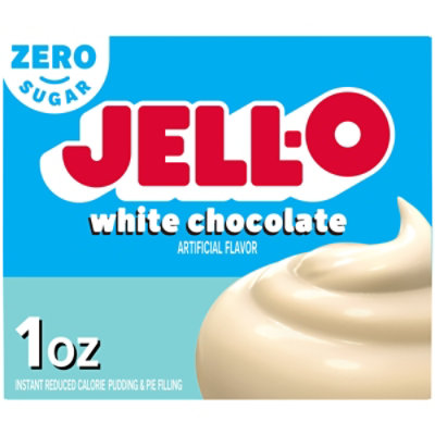 JELL-O Pudding & Pie Filling Instant Sugar Free White Chocolate - 1 Oz