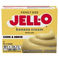 JELL-O Pudding & Pie Filling Cook & Serve Banana Cream - 4.6 Oz - Image 3