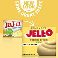 Jell-O Cook & Serve Banana Cream Pudding & Pie Filling Mix Box - 4.6 Oz - Image 2