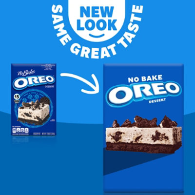 Jell-O No Bake Oreo Dessert Kit with Filling Mix - Crust Mix & Cookie Pieces - 12.6 Oz - Image 4