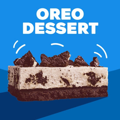 Jell-O No Bake Oreo Dessert Kit with Filling Mix Crust Mix & Cookie Pieces Box - 12.6 Oz - Image 5