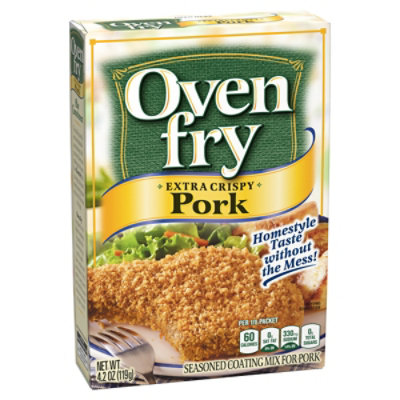 Oven Fry Extra Crispy Seasoned Coating Mix for Pork Box - 4.2 Oz - Image 5