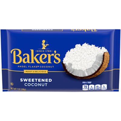 Baker's Sweetend Coconut Angel Flake Coconut - 7 Oz - Image 1