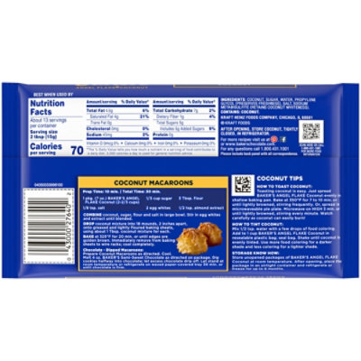 Baker's Sweetend Coconut Angel Flake Coconut - 7 Oz - Image 3
