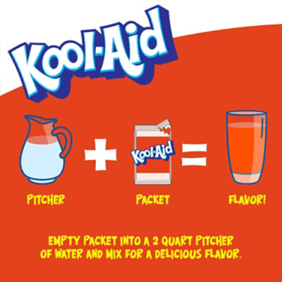 Kool-Aid Unsweetened Orange Artificially Flavored Powdered Soft Drink Mix Packet - 0.15 Oz - Image 5