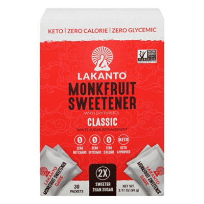 Lakanto Sweetener Monkfruit Classic - 3.17 Oz - Image 3