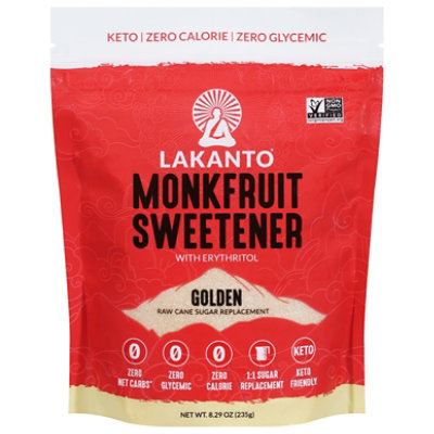 Lakanto Sweetener Monkfruit Golden - 8.29 Oz - Image 3