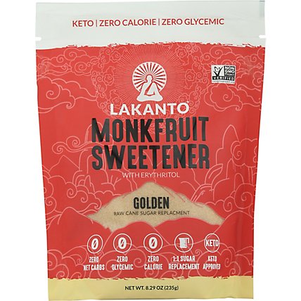 Lakanto Sweetener Monkfruit Golden - 8.29 Oz - Image 2