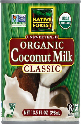 Native Forest Unsweetened Organic Coconut Milk - 13.5 Fl. Oz. - Image 2