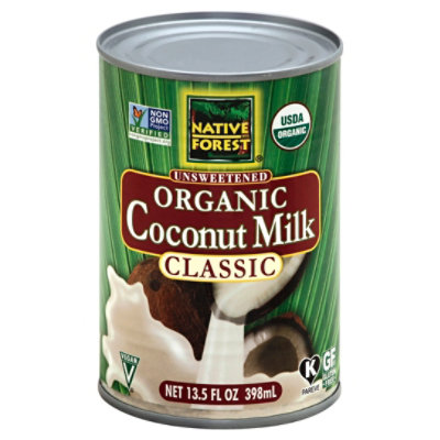 Native Forest Unsweetened Organic Coconut Milk - 13.5 Fl. Oz. - Image 1