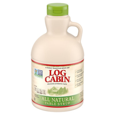 Log Cabin All Natural Table Syrup - 22 Fl Oz - Image 1