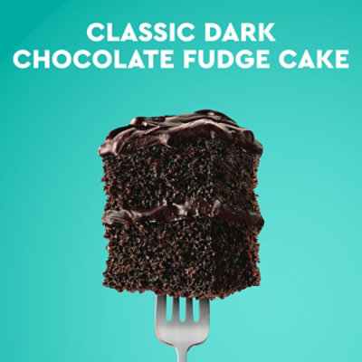 Duncan Hines Perfectly Moist Dark Chocolate Fudge Cake Mix - 15.25 Oz - Image 2