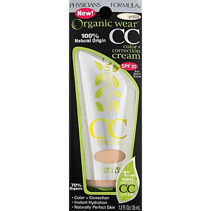 Physicians Formula Cream Organic Wear Correction Care Light - 0.15 Oz - Image 2
