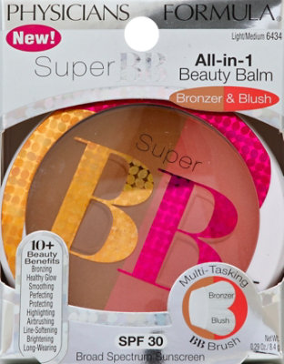 Physicians Formula Super Beauty Balm Bronzer & H Lt/Med - 0.16 Oz - Image 2