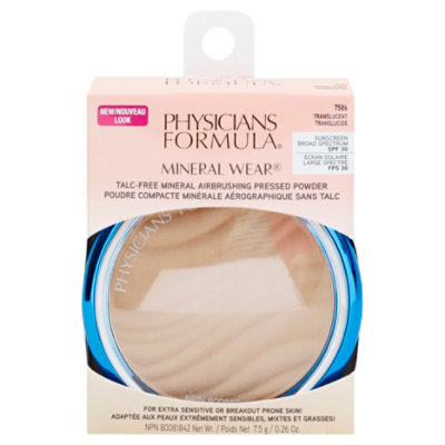 Physicians Formula Minral Wear Pwd Trans Airbrush - 0.35 Oz - Image 3