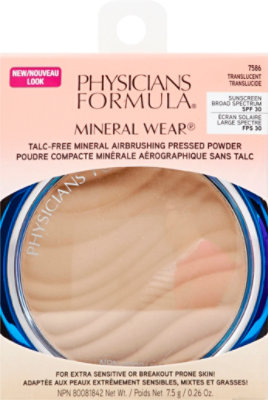 Physicians Formula Minral Wear Pwd Trans Airbrush - 0.35 Oz - Image 2